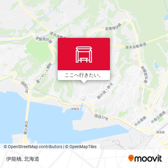 伊能橋地図