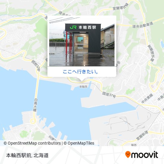 本輪西駅前地図