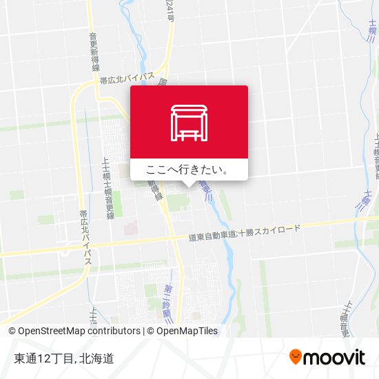 東通12丁目地図