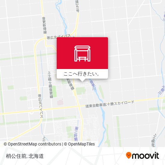 梢公住前地図