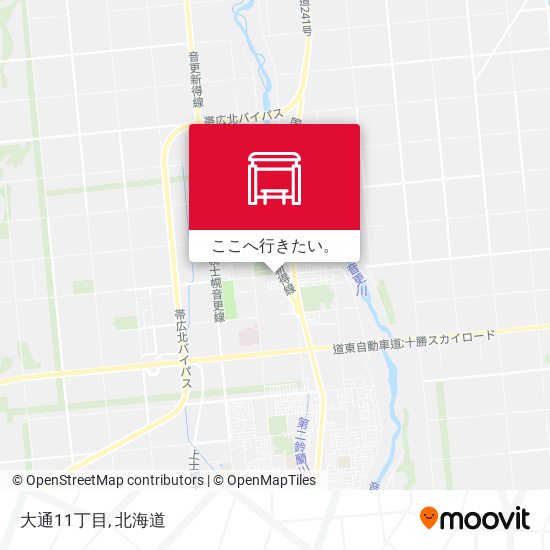 大通11丁目地図