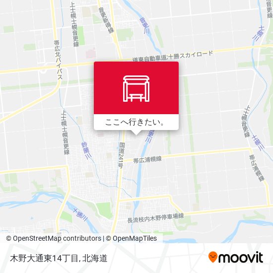 木野大通東14丁目地図