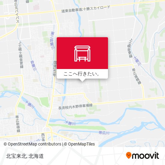 北宝来北地図