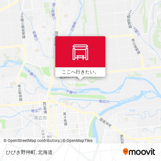 ひびき野仲町地図