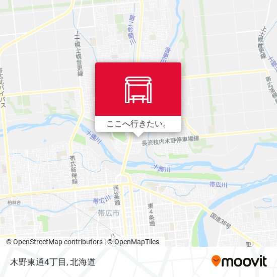 木野東通4丁目地図