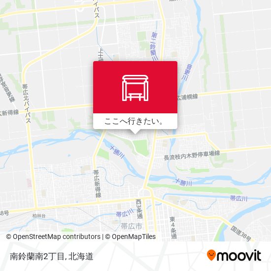 南鈴蘭南2丁目地図