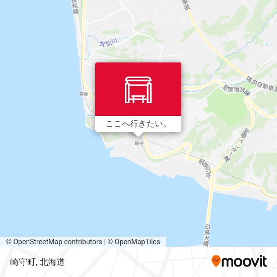崎守町地図