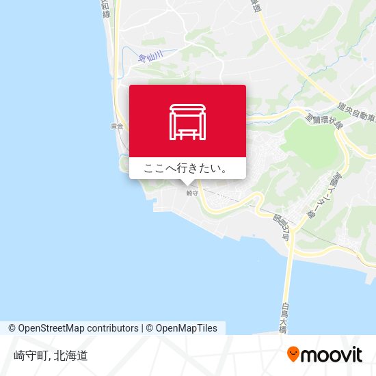 崎守町地図