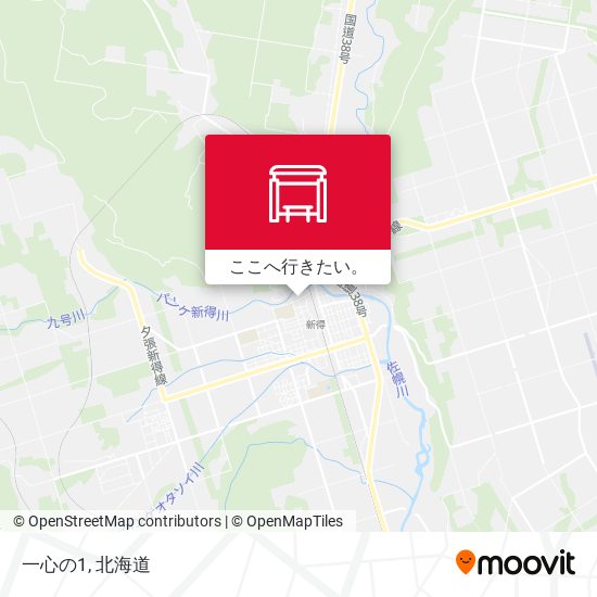 一心の1地図