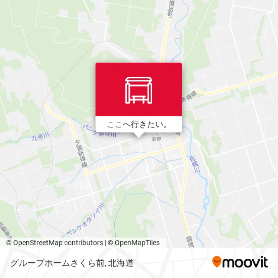 グループホームさくら前地図