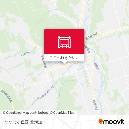 つつじヶ丘西地図