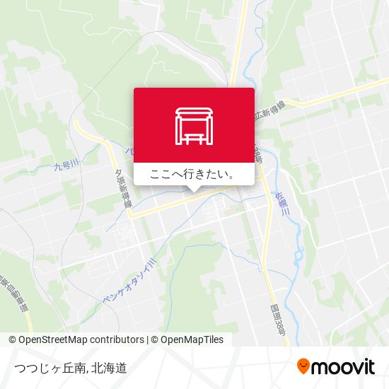 つつじヶ丘南地図