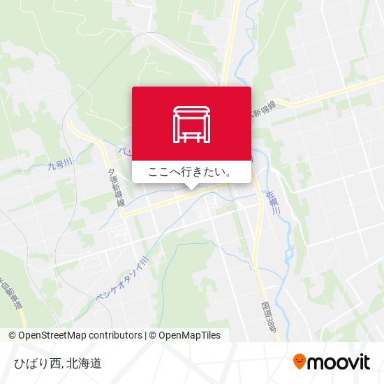 ひばり西地図