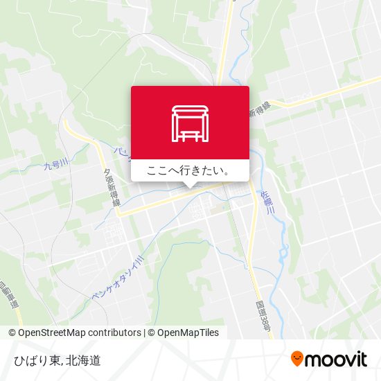 ひばり東地図