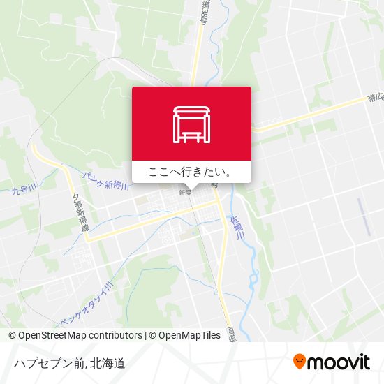 ハプセブン前地図