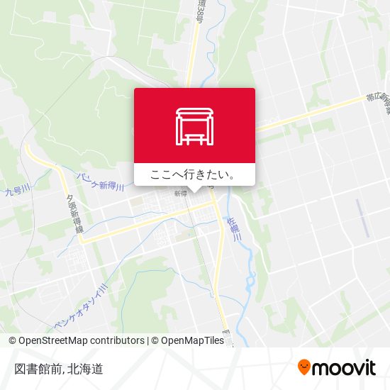 図書館前地図