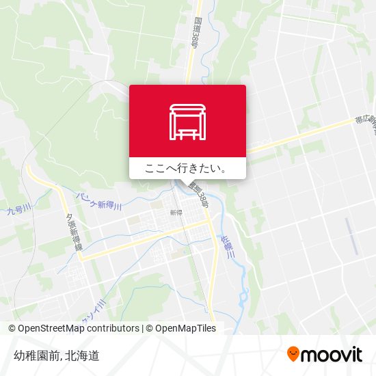 幼稚園前地図