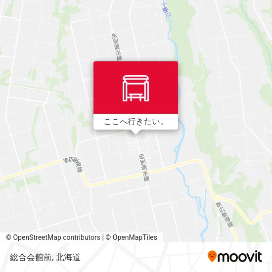 総合会館前地図