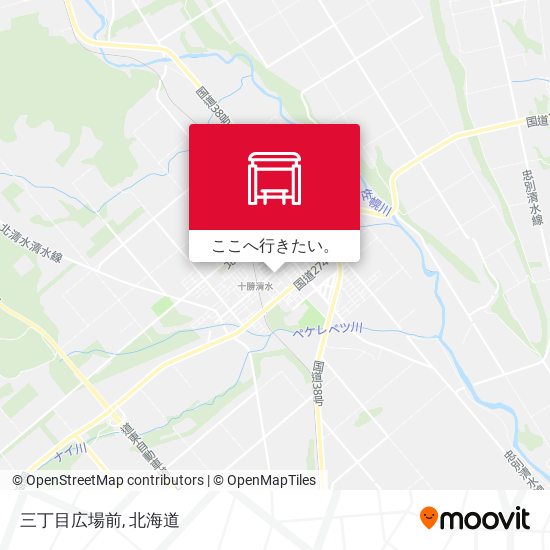三丁目広場前地図
