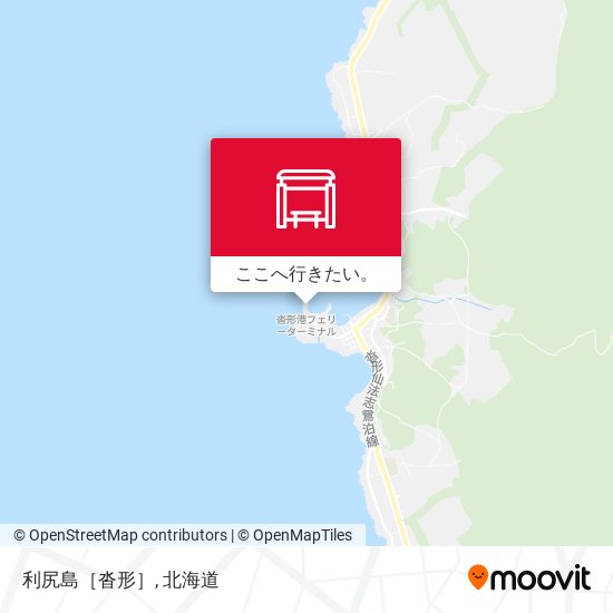 利尻島［沓形］地図