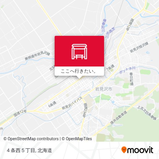 ４条西５丁目地図