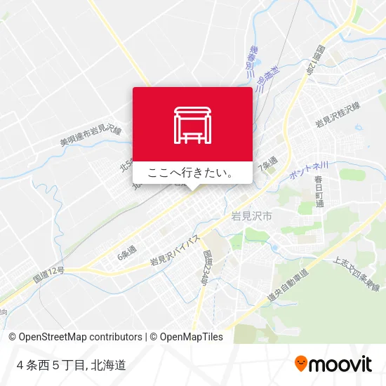 ４条西５丁目地図