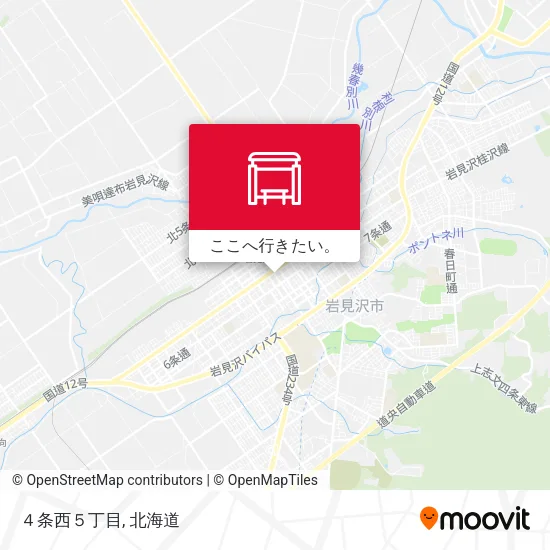４条西５丁目地図