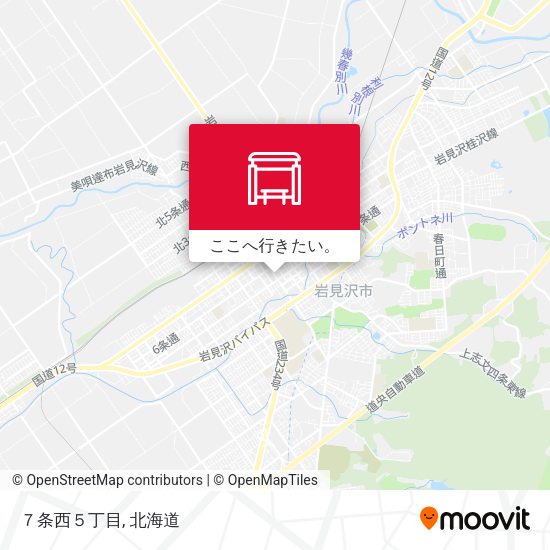 ７条西５丁目地図