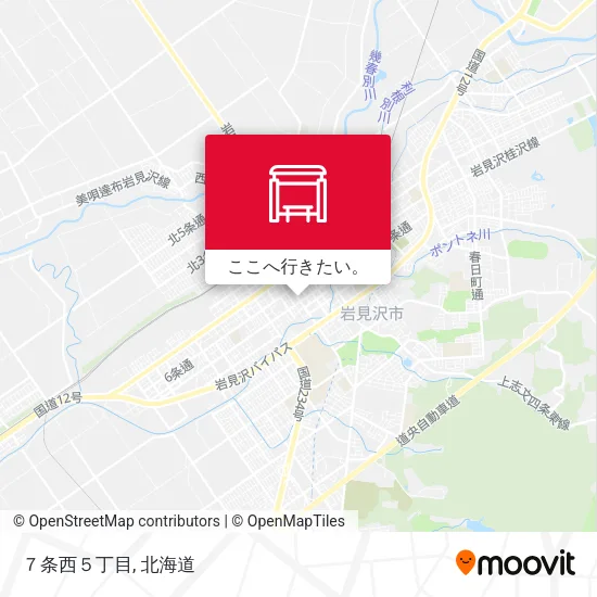 ７条西５丁目地図