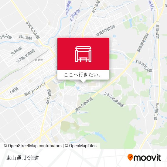 東山通地図