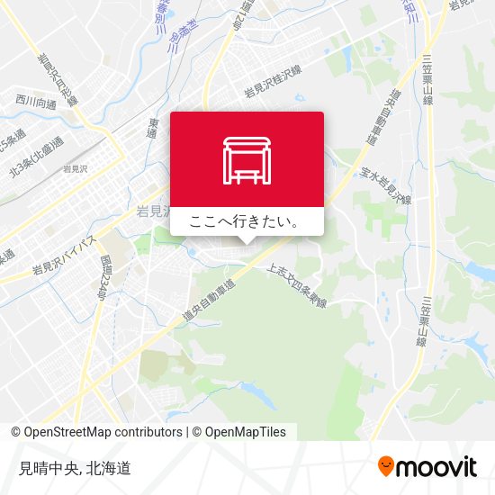 見晴中央地図