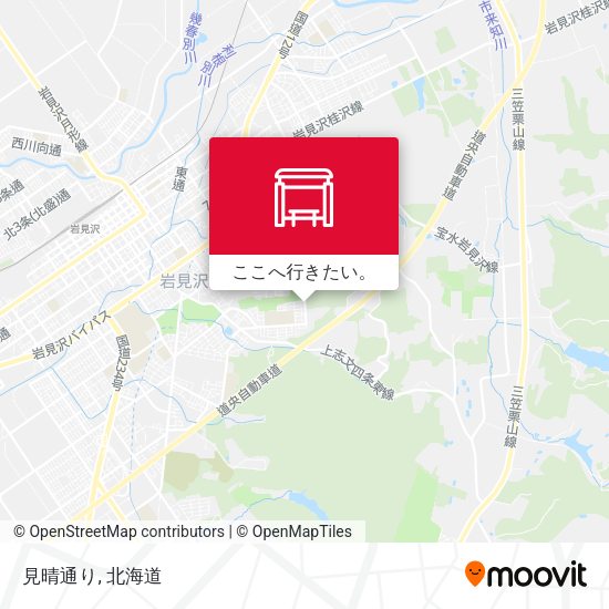 見晴通り地図
