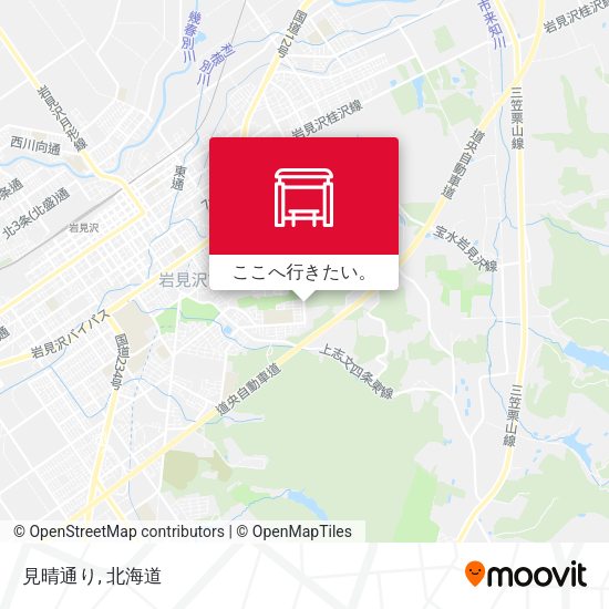 見晴通り地図