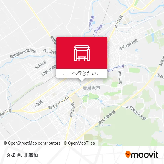 ９条通地図