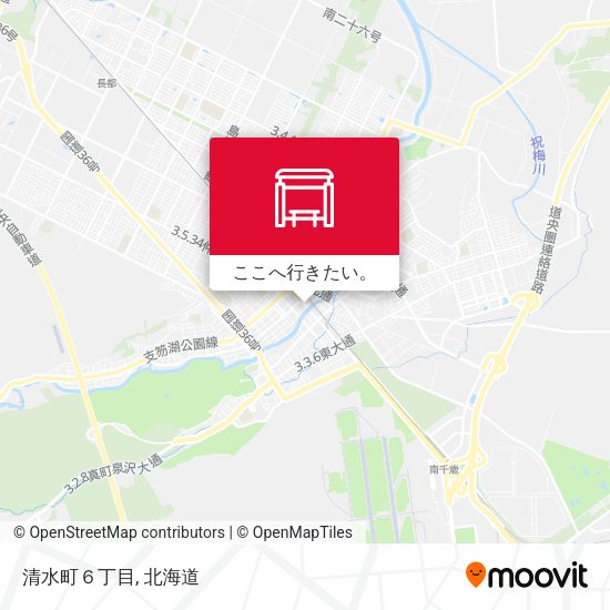 清水町６丁目地図