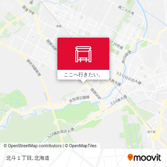北斗１丁目地図