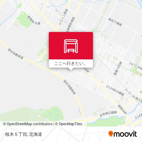 桜木５丁目地図