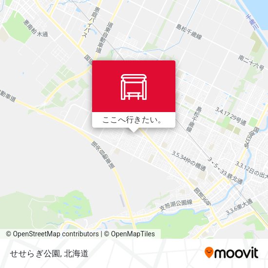 せせらぎ公園地図