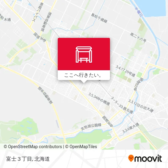 富士３丁目地図