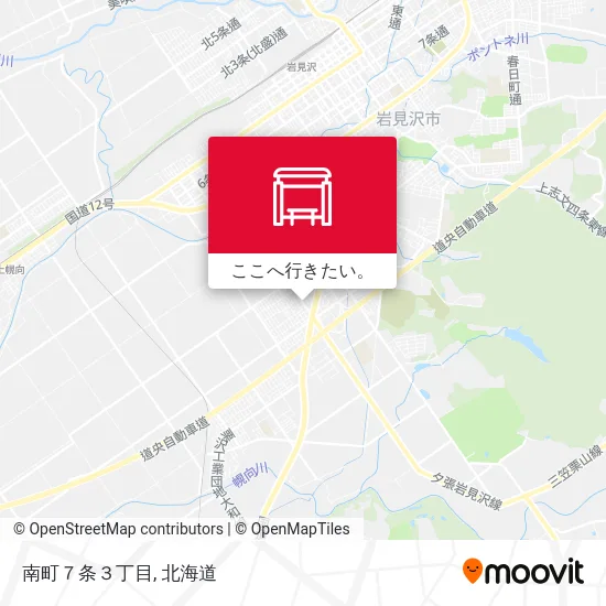 南町７条３丁目地図