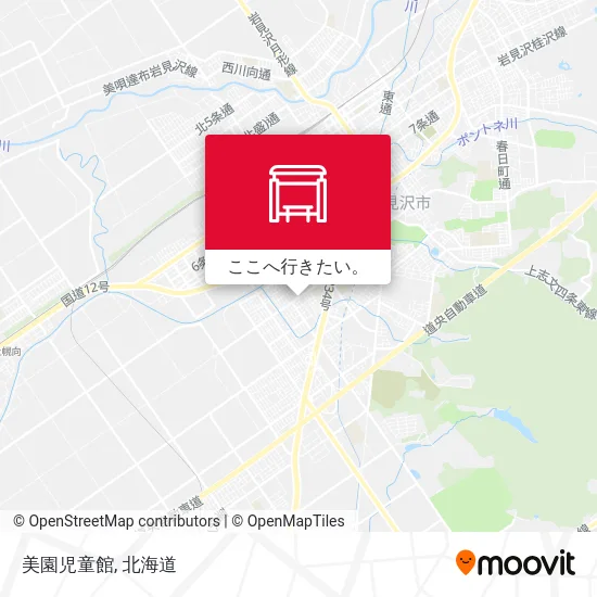 美園児童館地図