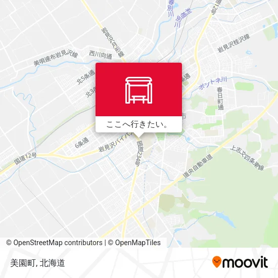 美園町地図