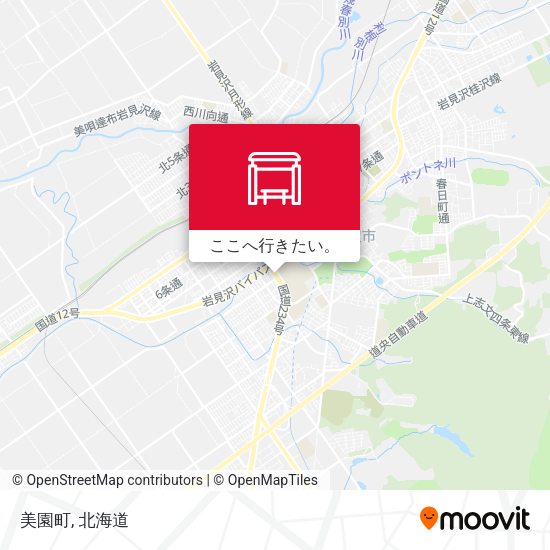 美園町地図