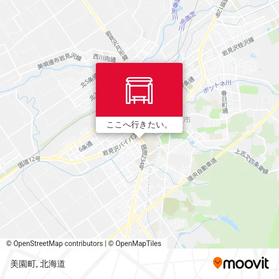 美園町地図