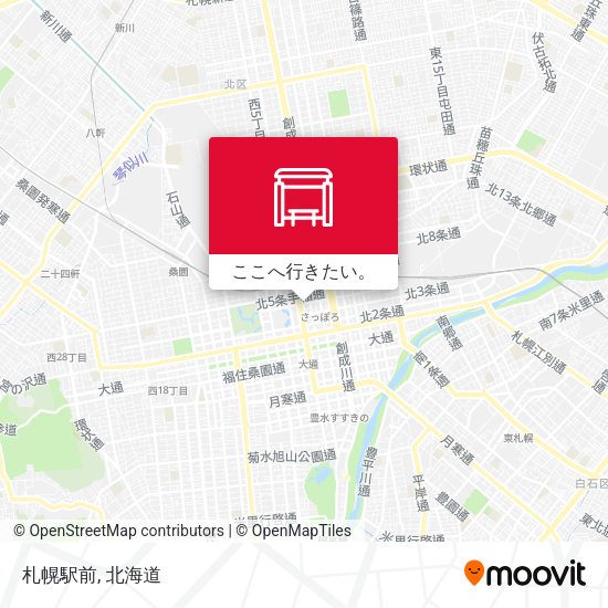 札幌駅前地図