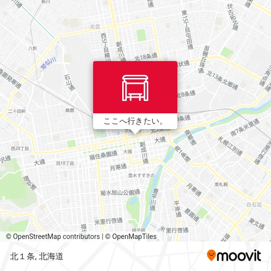 北１条地図