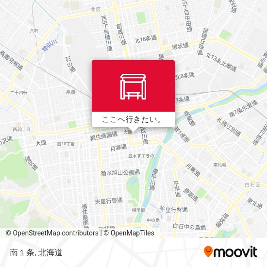 南１条地図