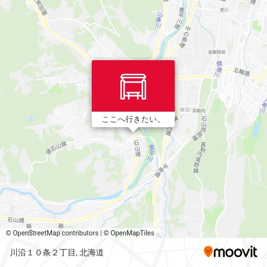 川沿１０条２丁目地図