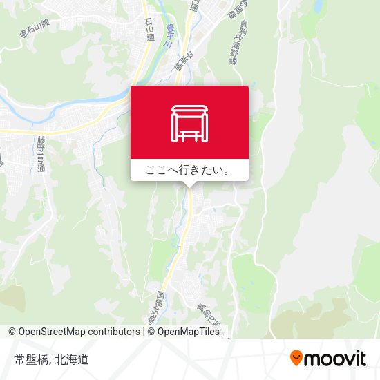 常盤橋地図
