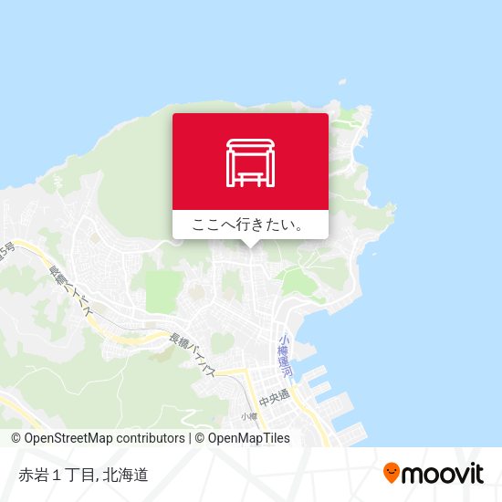 赤岩１丁目地図